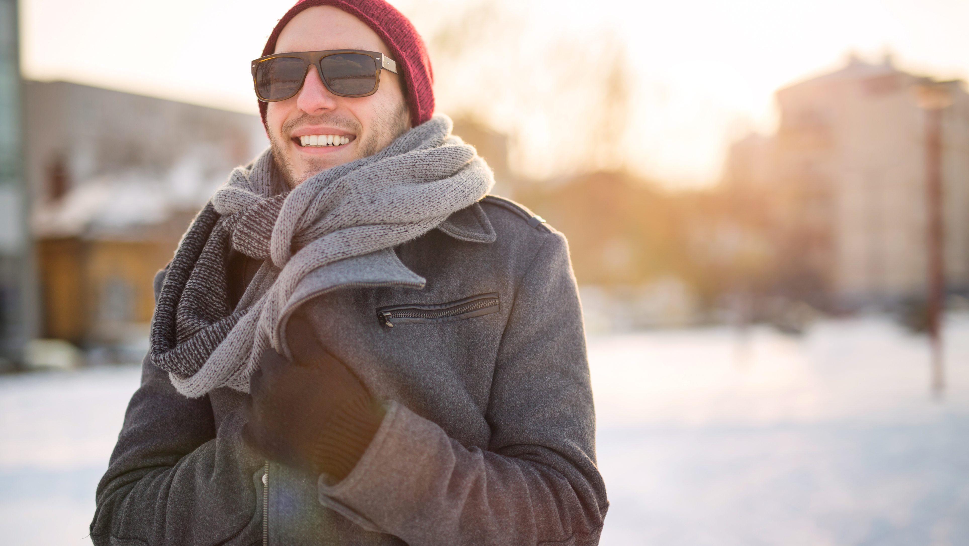 9 good reasons to wear sunglasses in winter